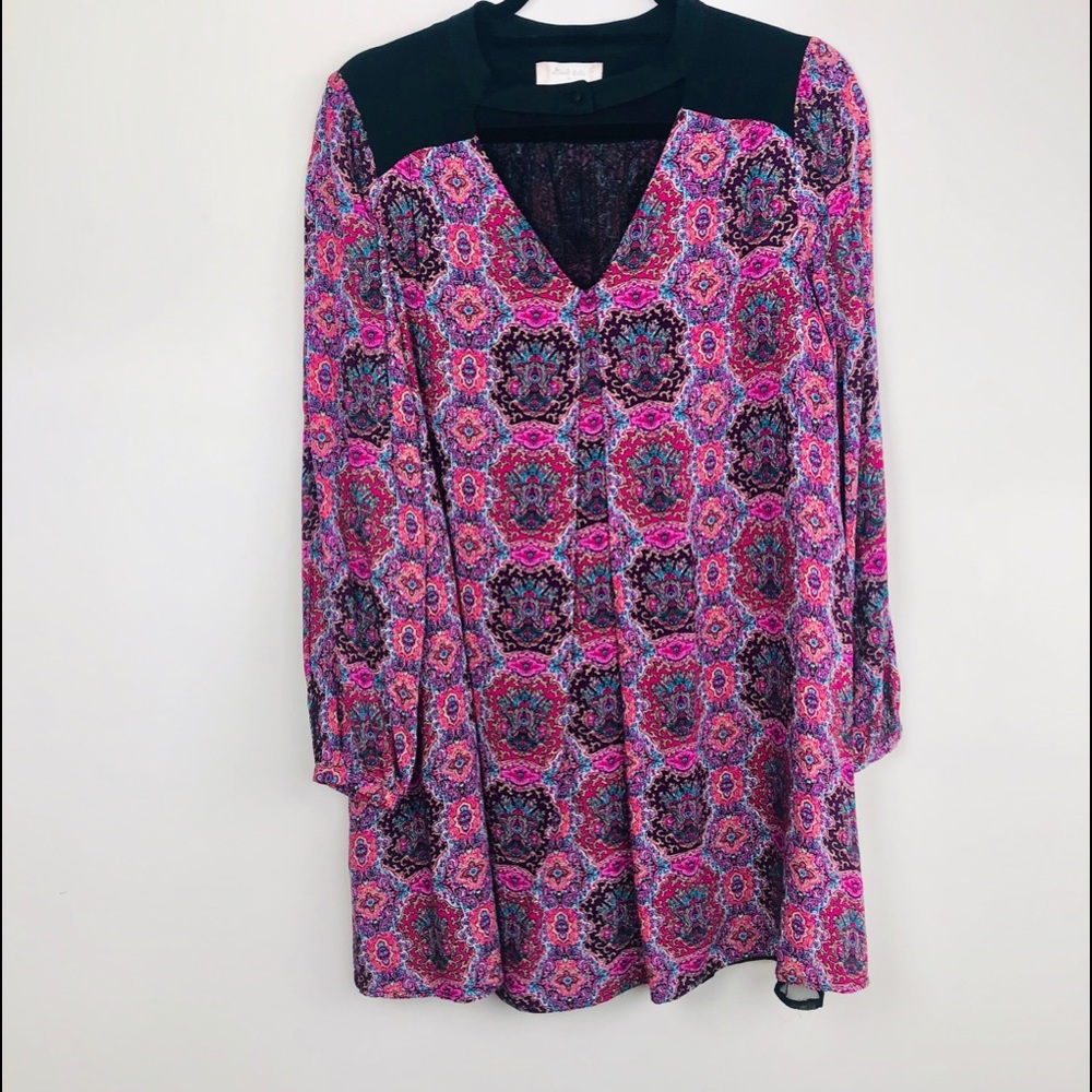 Altar’d State boho dress pink medium